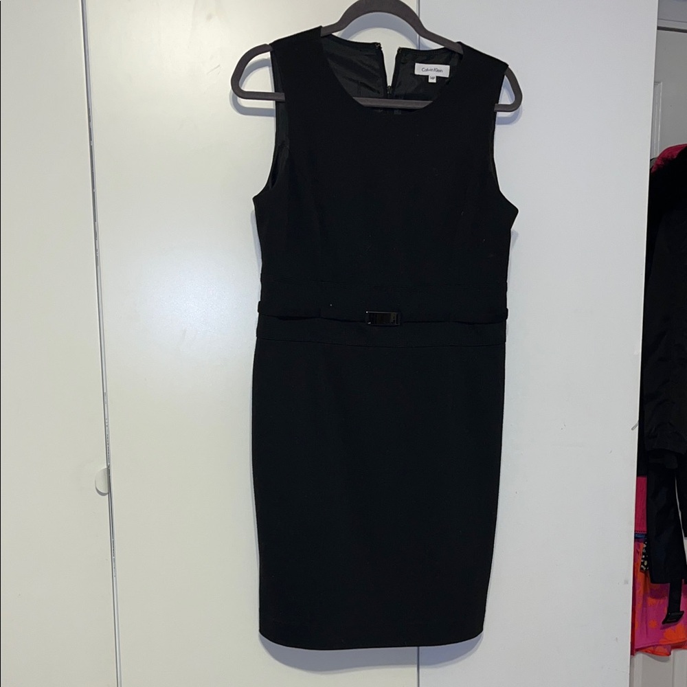 Calvin Klein Classic Black Mini Dress